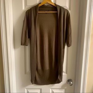 Taupe/brown shrug by George